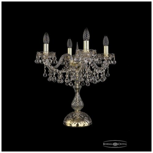 Настольная лампа Bohemia IVELE Crystal 1409L/4/141-47 G