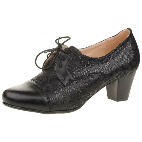 фото Полуботинки женские, цвет черный, размер 41, бренд avenir, артикул 2454-jn70207b