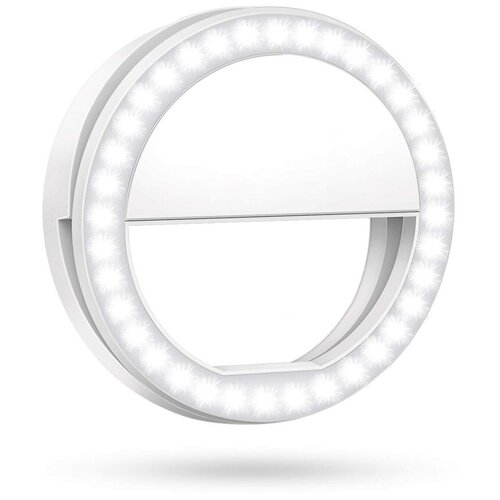 Селфи кольцо вспышка лампа для мобильной фотовидео съемки Selfie Ring Light XJ-01 34900₽