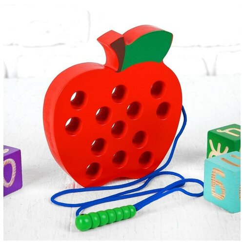 Игрушка развивающая Яблоко 3x18x18 см развивающая игрушка подвес волшебное яблоко
