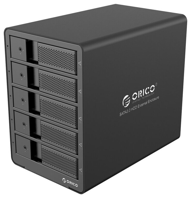 Док-станция для HDD 3,5' ORICO 9558U3 Black - фотография № 1