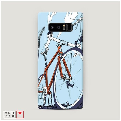 фото Чехол пластиковый samsung galaxy note 8 хобби велосипед 10 case place