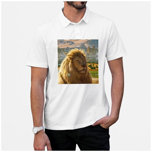 фото Рубашка- поло coolpodarok лев