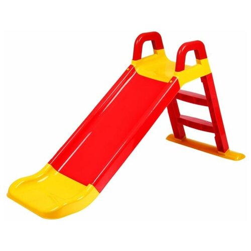 DOLONI Детская горка, цвет красно-жёлтый