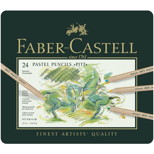 Faber-Castell Пастельные карандаши Pitt 24 цвета, 112124, 24 шт.