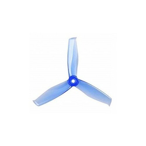 Пропеллер Gemfan Hulkie 5055 3-х лопастной Clear Blue 2 пары PMPC5055S-3L