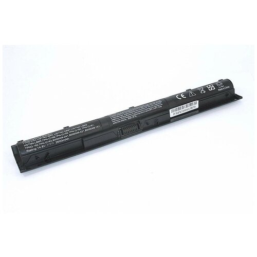 аккумулятор батарея для ноутбука hp pavilion 14 15 17 ki04 14 8v 2200mah replacement черная Аккумулятор (Батарея) для ноутбука HP Pavilion 14/15/17 (KI04) 14.8V 2200mAh REPLACEMENT черная