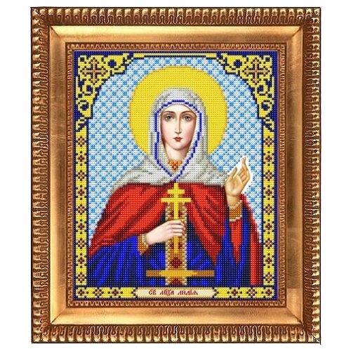 Рисунок на ткани Благовест (бисер), Святая Мученица Лидия, 20х25 см (БЛГ.И-4161)