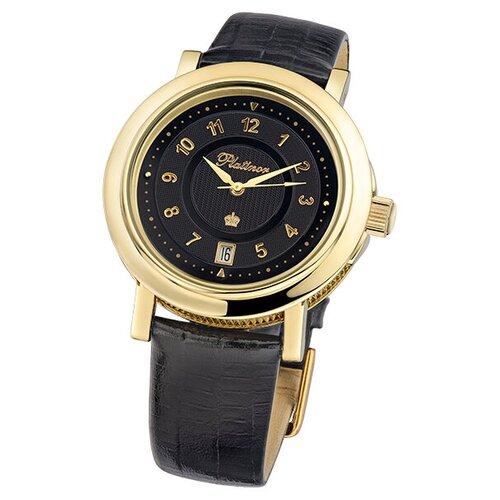 фото Часы platinor мужские золотые часы «авиатор»