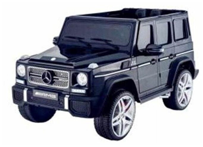 Электромобиль детский Mercedes G65, аккумулятор 12*7AH, мощность двигателя 2*35Вт, USB/TF, MP3. радио, цвет черный, 1151007