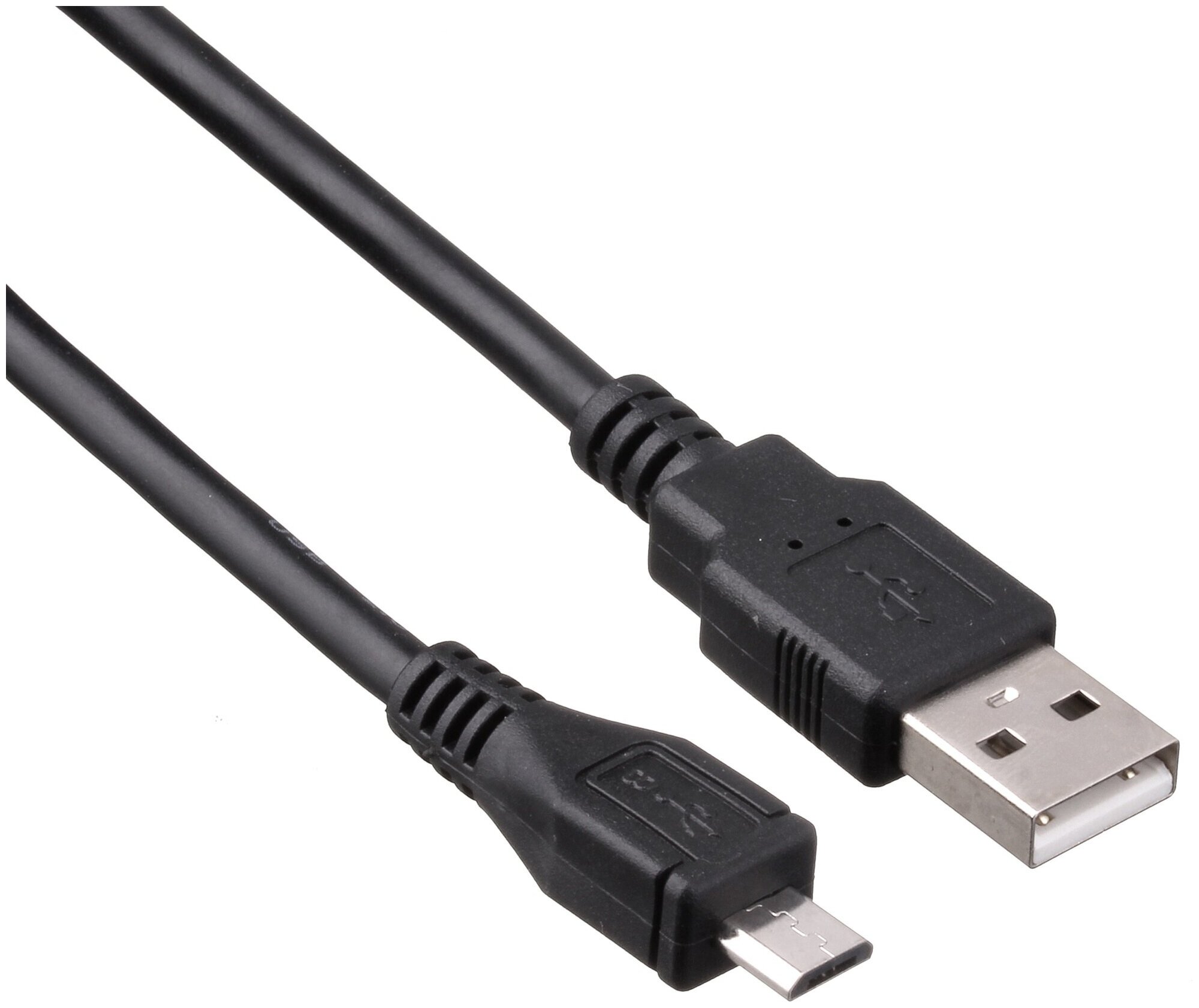 Кабель microUSB 3м Exegate круглый EX205299RUS - фото №1