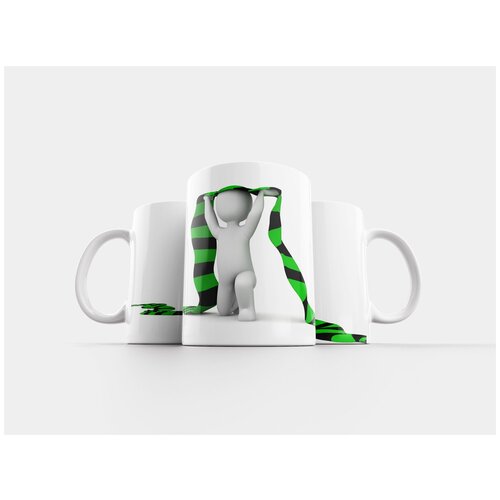 фото Кружка "поклонник, шарф, футбол" 320 мл lotsprints