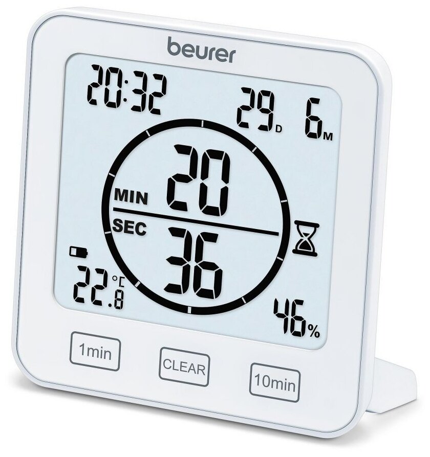 Термогигрометр Beurer HM22 белый 678.04