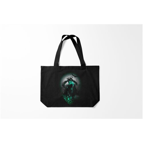 фото Сумка-шоппер / 46х35 см / геймерам / darksiders iii burnettie