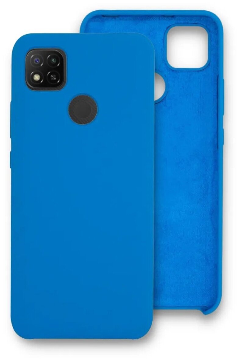 Защитный противоударный матовый чехол №49 Silicone Case для Xiaomi Redmi 9C / 10A