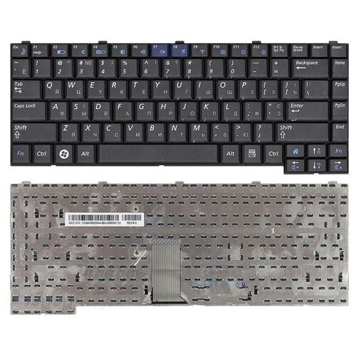 Клавиатура для ноутбука Samsumg NP-R510-FS04UA черная 187000₽