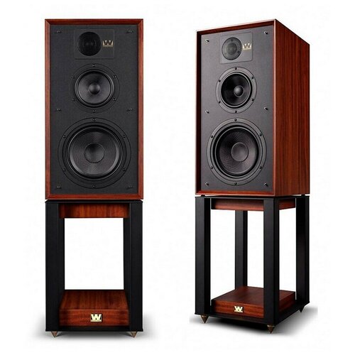 Акустика полочная со стойками Wharfedale 85th Anniversary Linton Mahogany