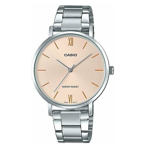 Наручные часы CASIO Collection LTP-VT01D-4B2, розовый, серебряный