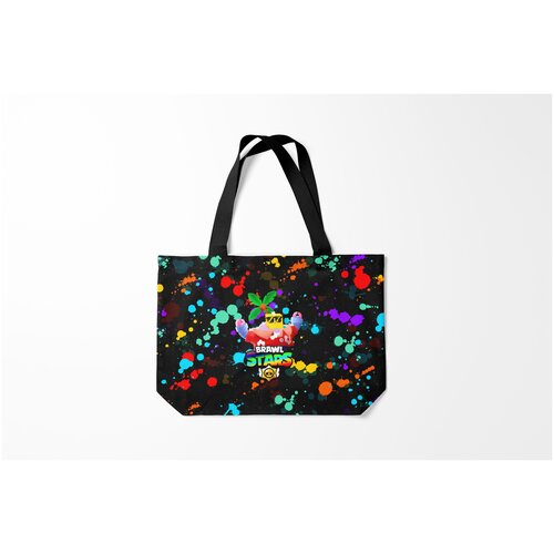 фото Сумка-шоппер / 46х35 см / геймерам / brawl stars sprout palmen спраут тропики burnettie