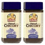 Цикорий Elza Natural Chicory, в комплекте 2 банки по 100 г, цикорий эльза вкусный и ароматный 2 шт. - изображение