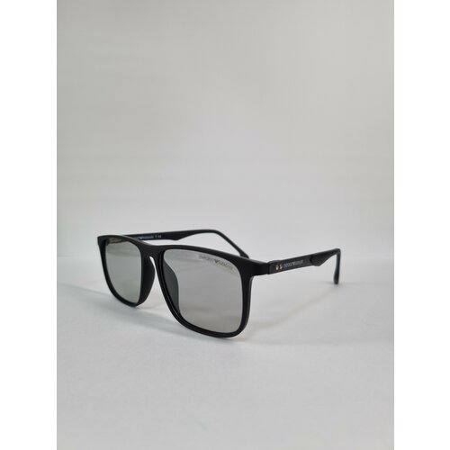 Солнцезащитные очки ЕА4070, серый, черный