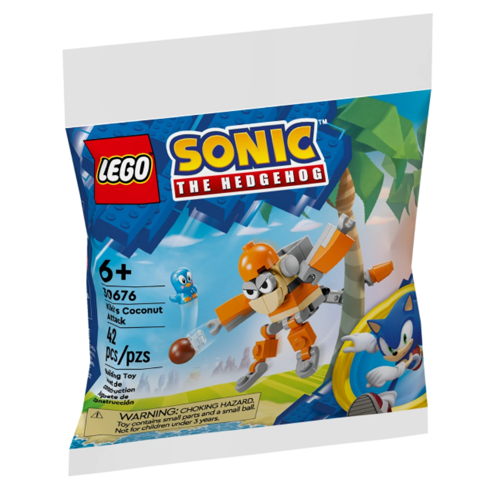 Конструктор LEGO Sonic 30676 Кокосовая атака Кики