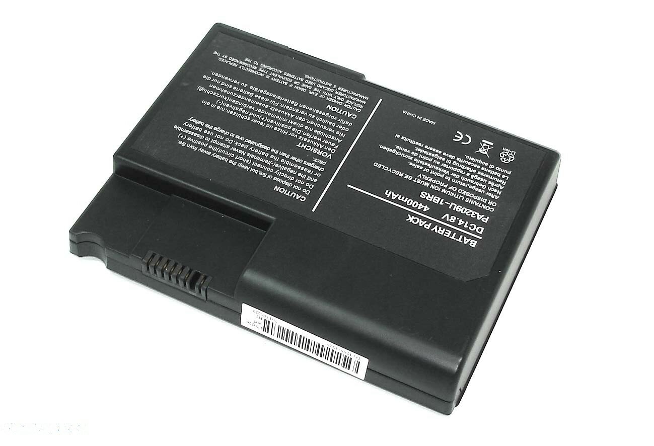 Аккумулятор для Toshiba PA3209U-1BRS 14.8V (4400mAh)