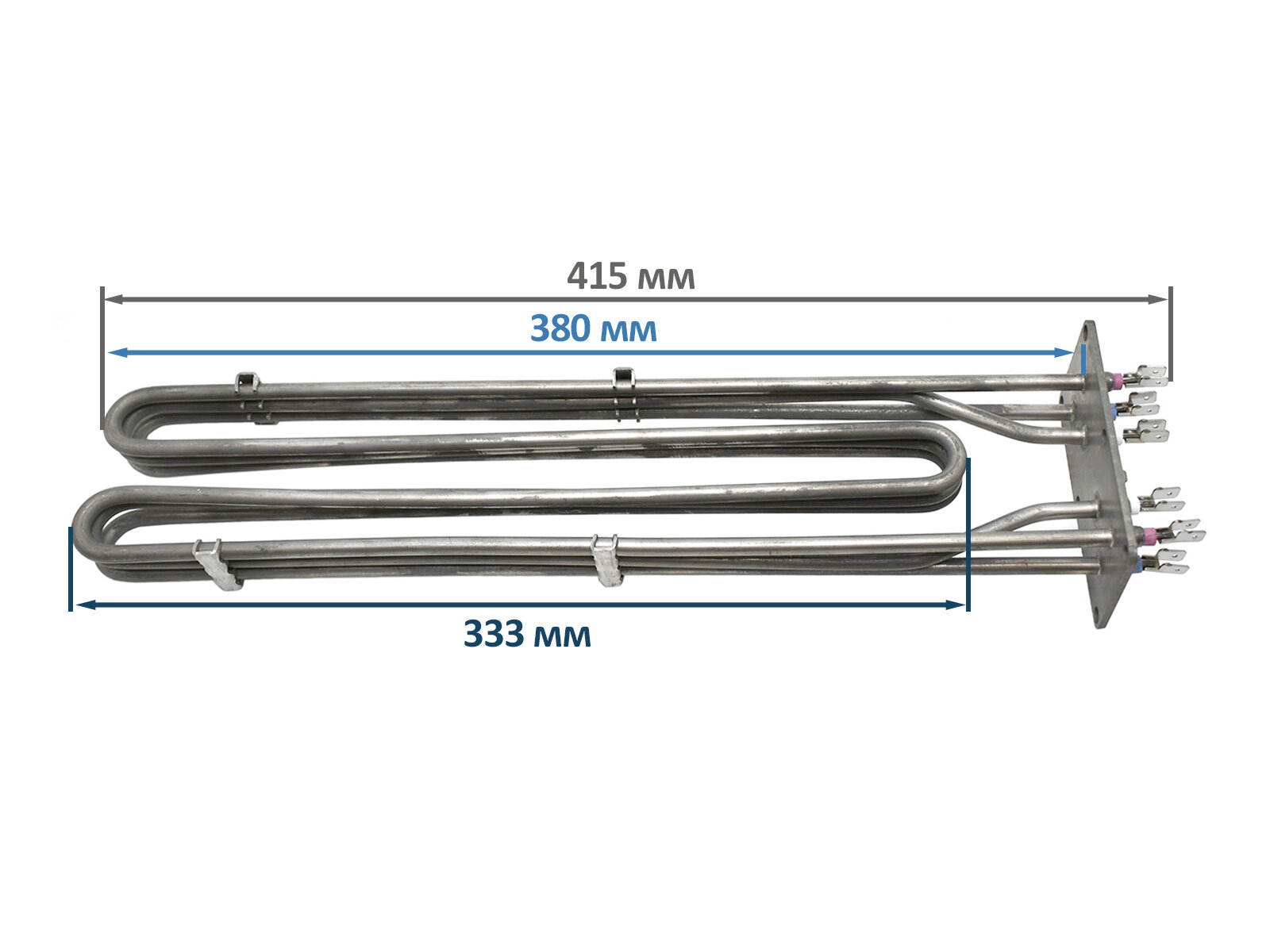 Блок-тэн для пароконвектоматов ABAT 9000W L=380mm 120000006195