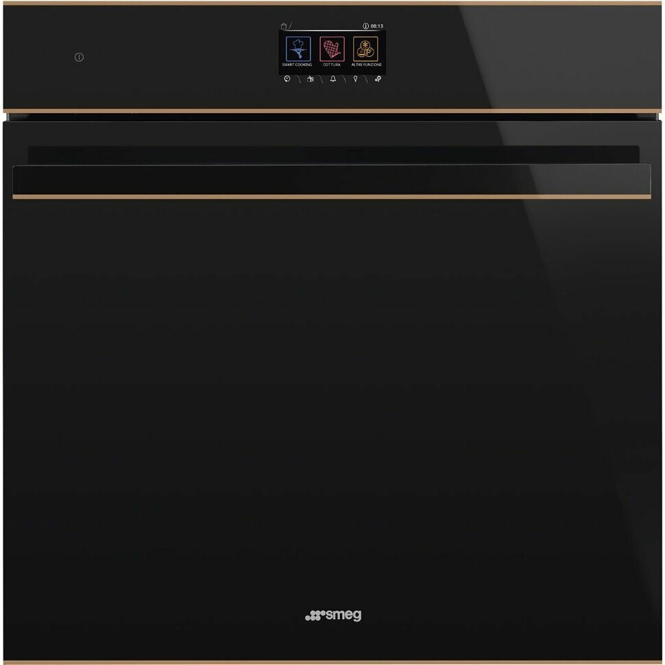 Духовой шкаф SMEG SO6604S4PNR, черный