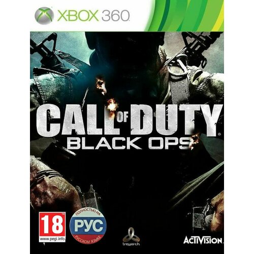 Call Of Duty Black Ops Полностью на русском Видеоигра на диске Xbox 360