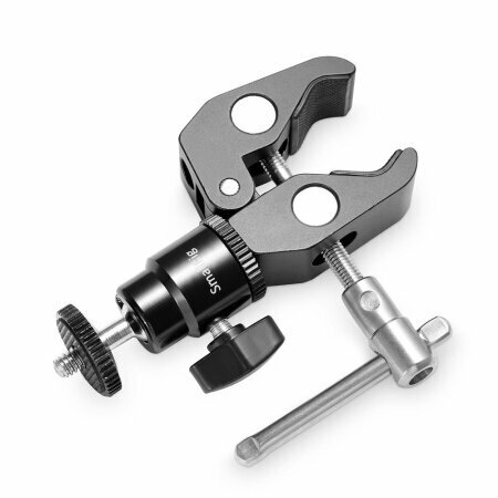 Универсальный держатель SmallRig 1124 Clamp Mount with 1/4" Screw Ball Head Mount