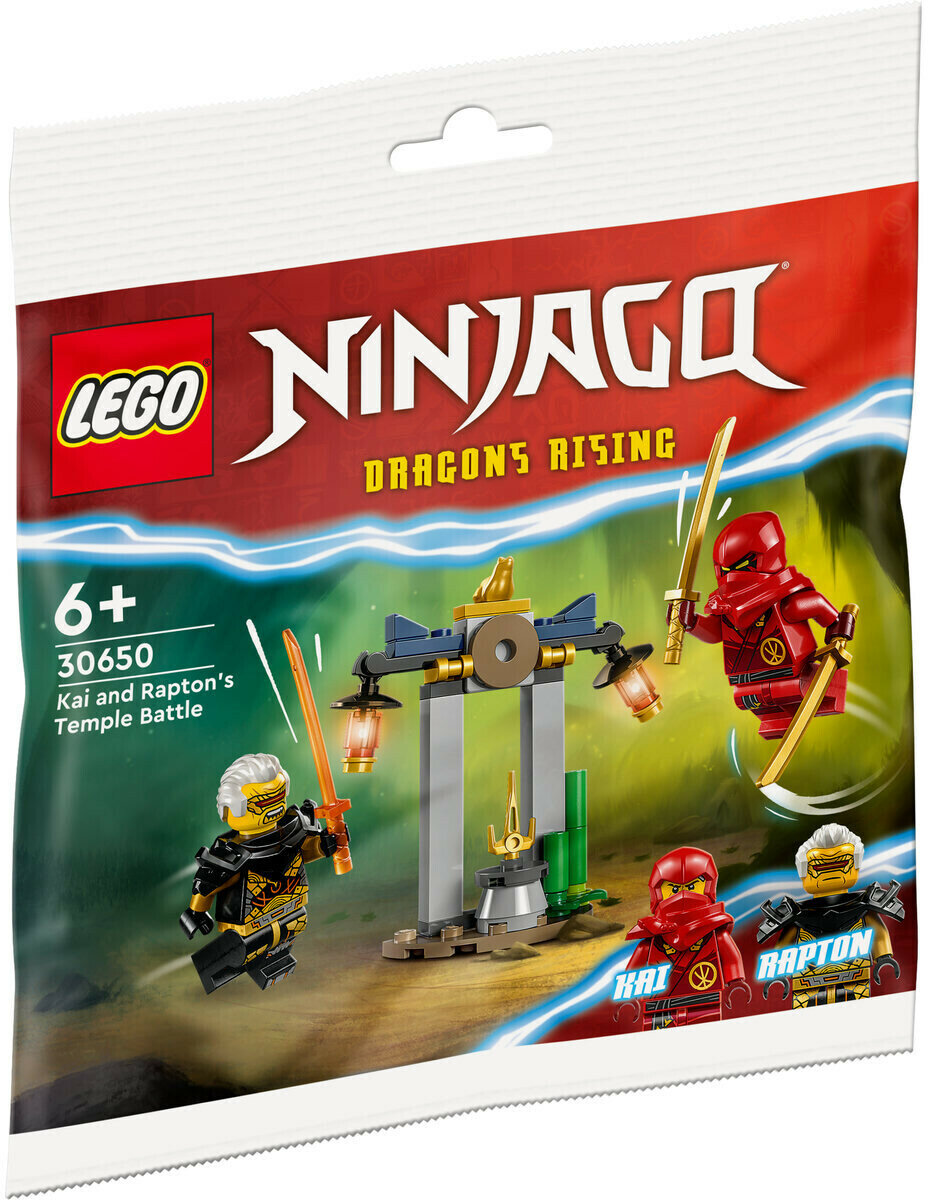 Конструктор LEGO NinjaGo 30650 Битва Кай и Рэптон