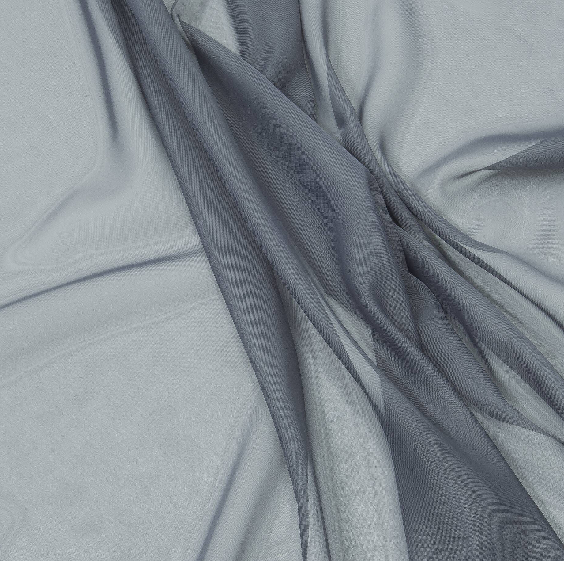 Ткань Вуаль серая для шитья штор рукоделия и творчества, ширина 300 см. Обращаем внимание, 1 штука в корзине равна 1 метру ткани в заказе! Вам приходит цельный отрез!