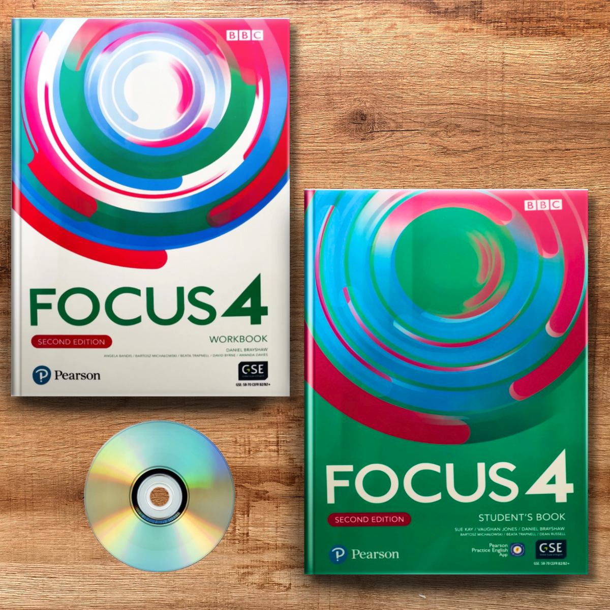 Focus 4 (2nd) Комплект Student's Book + Workbook + CD