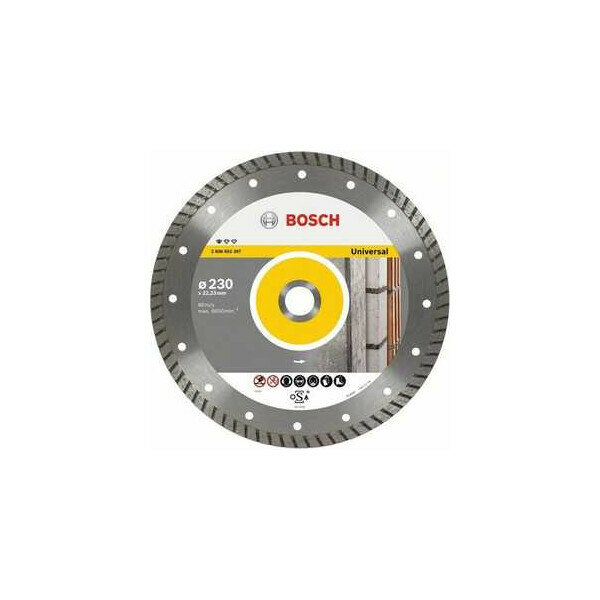 Диск алм. BOSCH Standard for Universal Turbo 180x22 турбо (2.608.602.396) 180 Х 22 турбо