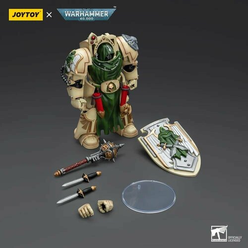 Подвижная фигурка JOYTOY Warhammer 40000 Dark Angels Deathwing Knight with Mace of Absolution 2