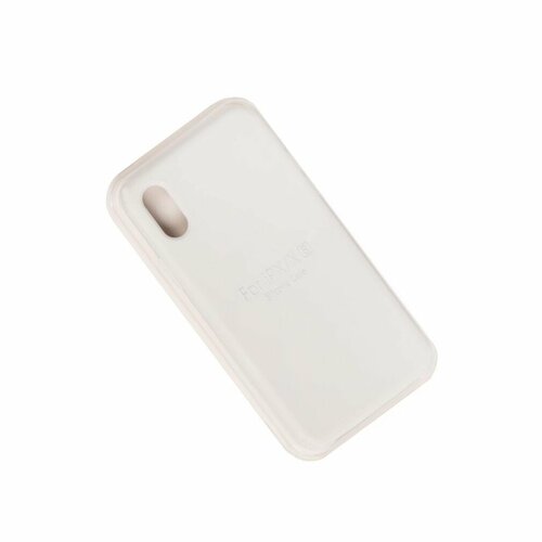 Case / Чехол Soft Touch для Apple iPhone X, Xs, белый