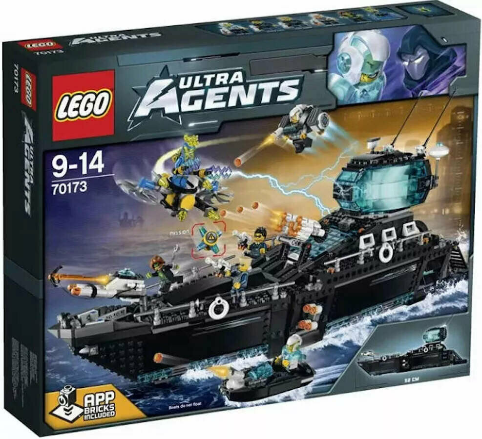 LEGO Ultra Agents 70173 Океанская штаб-квартира Ультра Агентов