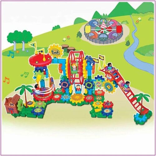 Конструктор KINGDOM PlayrighT для малышей Puzzle Baby Sets желтый 2282₽