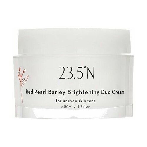 Двухкомпонентный крем для выравнивания тона кожи 23.5 N Red Pearl Barley Brightening Duo Cream
