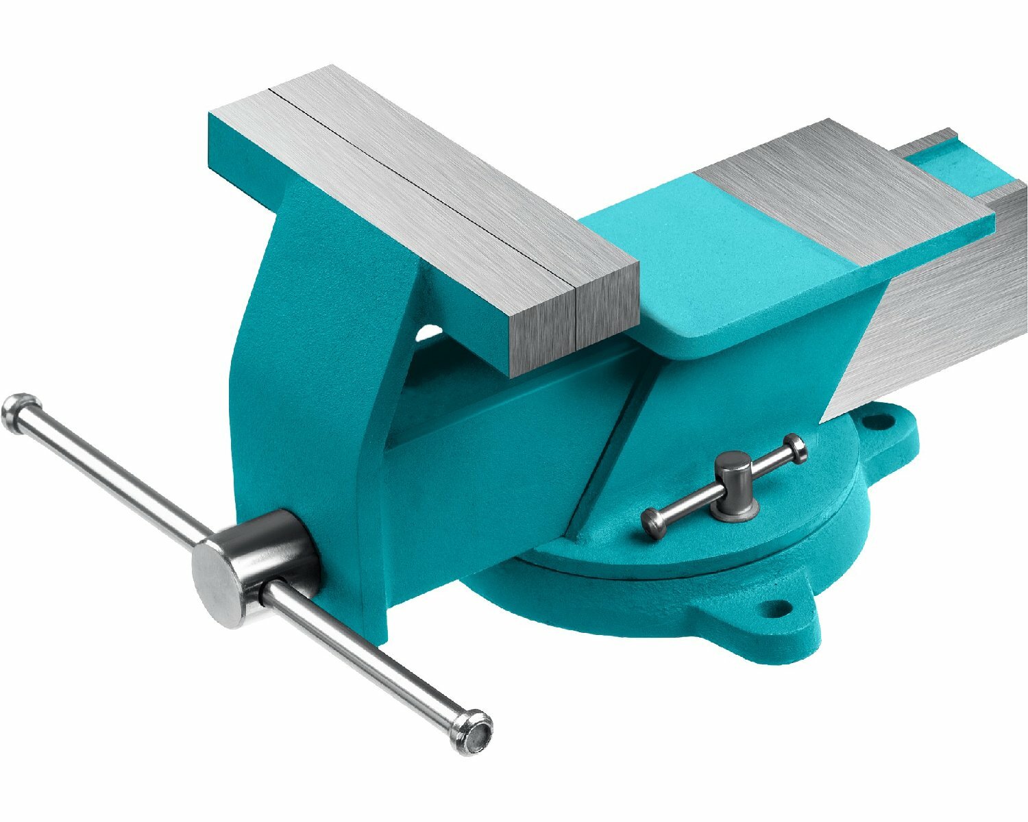 фото СИБИН 100 мм, Стальные слесарные тиски (3244-100) (3244-100)