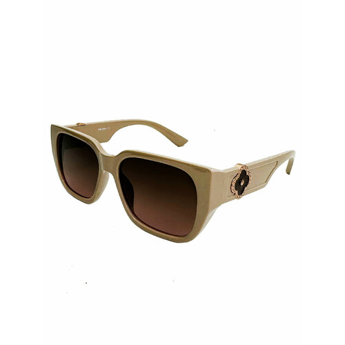 Солнцезащитные очки 2526 oko2526RYRc6, бежевый солнцезащитные очки ferrari прямоугольные оправа металл