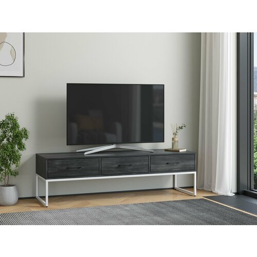 Тумба Айсберг Лофт большая Белыйсеверное дерево темное 16490₽