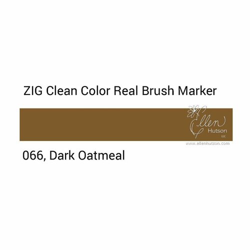 Маркер акварельный с кистью брашпен ZIG Clean Color Real Brush- штучно - цвет - 066