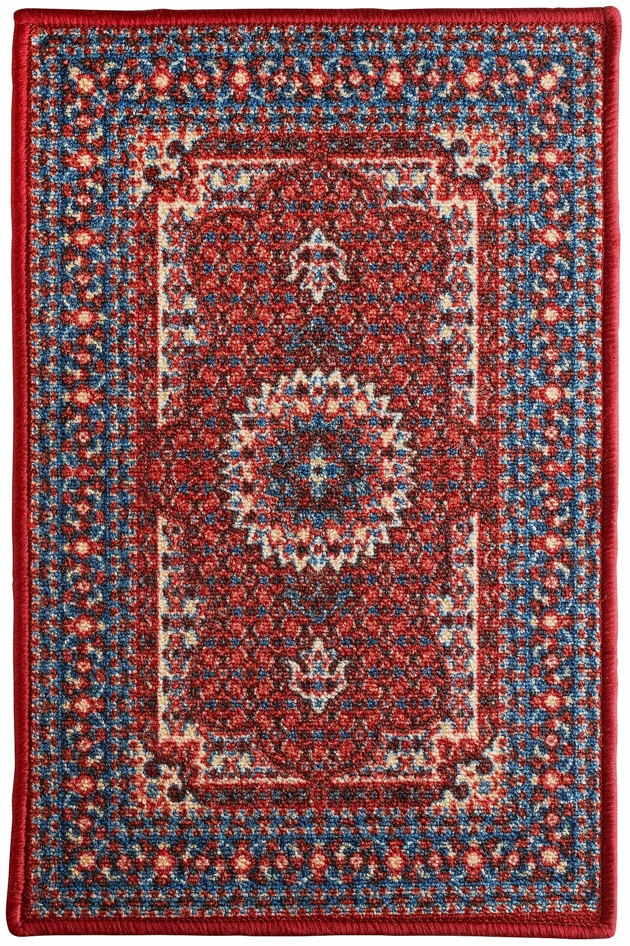 фото Придверный коврик, красный/синий, 60х40 см, скивхольме икеа, SKIVHOLME IKEA