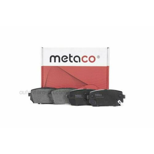METACO 3010241 Колодки тормозные задние дисковые к-кт