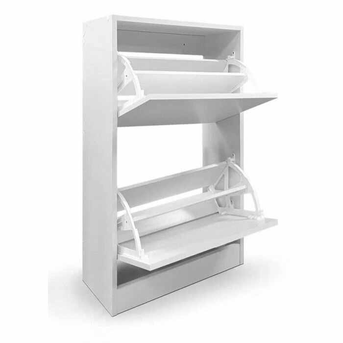 Обувница Лаком-2 (Белый Гладкий) — фото 1