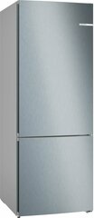 Холодильник BOSCH KGN55VL21U, серебристый