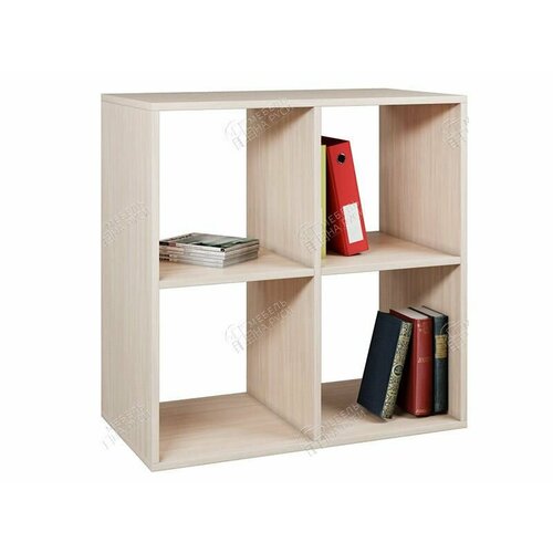 Полка для книг Экспедит 25 77х77х40 дуб молочный 9023₽