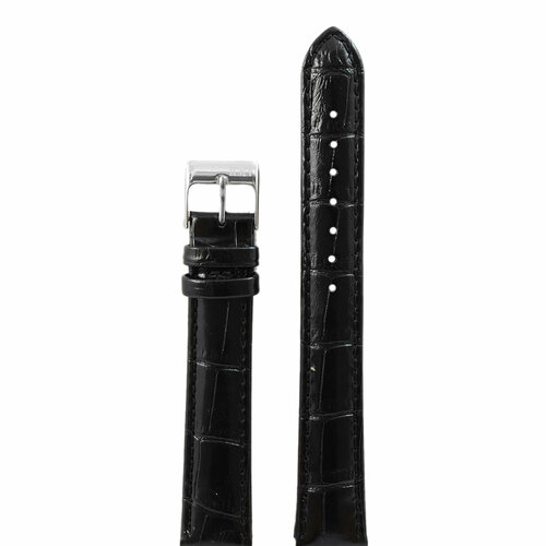 Ремешок KMV, фактура под рептилию, размер 18, черный